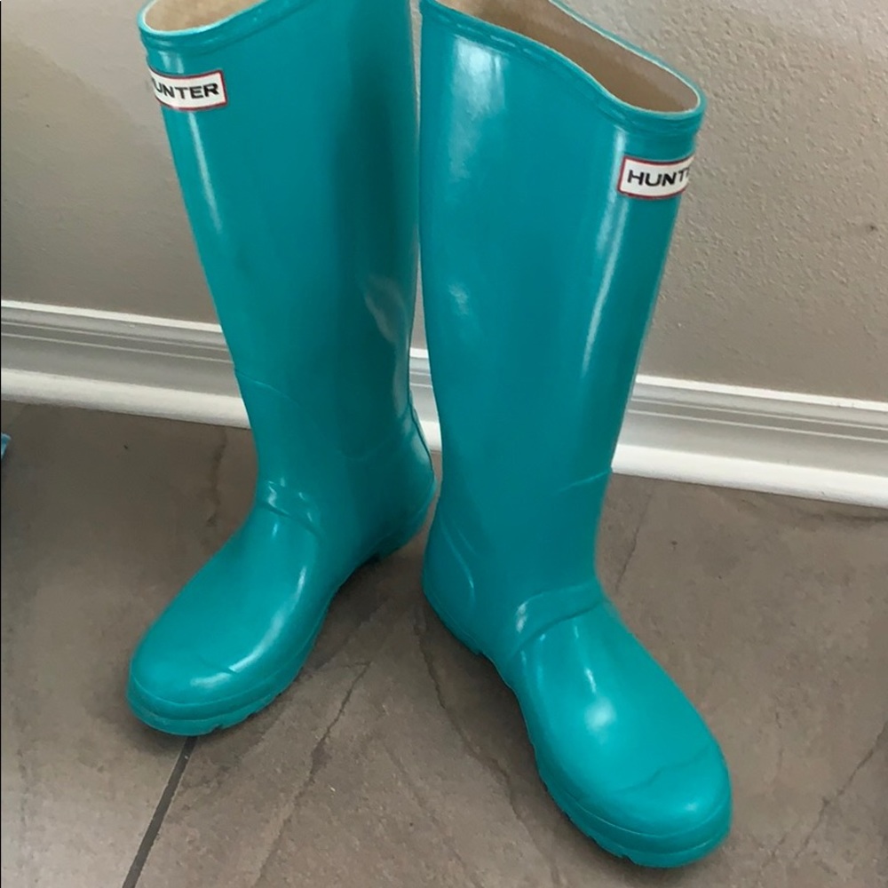 Hunter rain boots